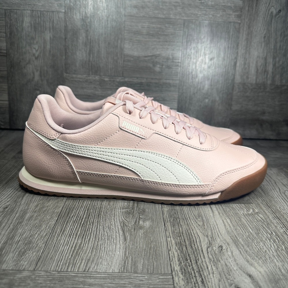 Puma Turino II Sneakers Women 11 Pink White Casual Athletic 403041-12 NEW